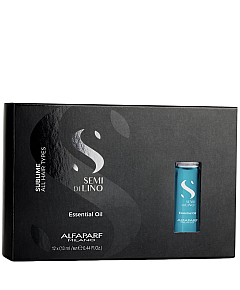 Alfaparf SDL Sublime Essential Oil - Масло увлажняющее для всех типов волос 12 ампул по 13 мл